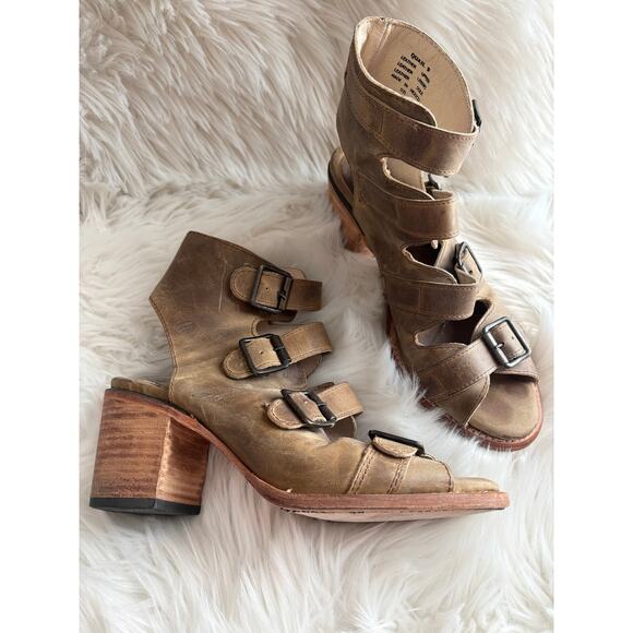 FREEBIRD BY STEVEN Quail Sandals in Brown 9 - Picture 3 of 11